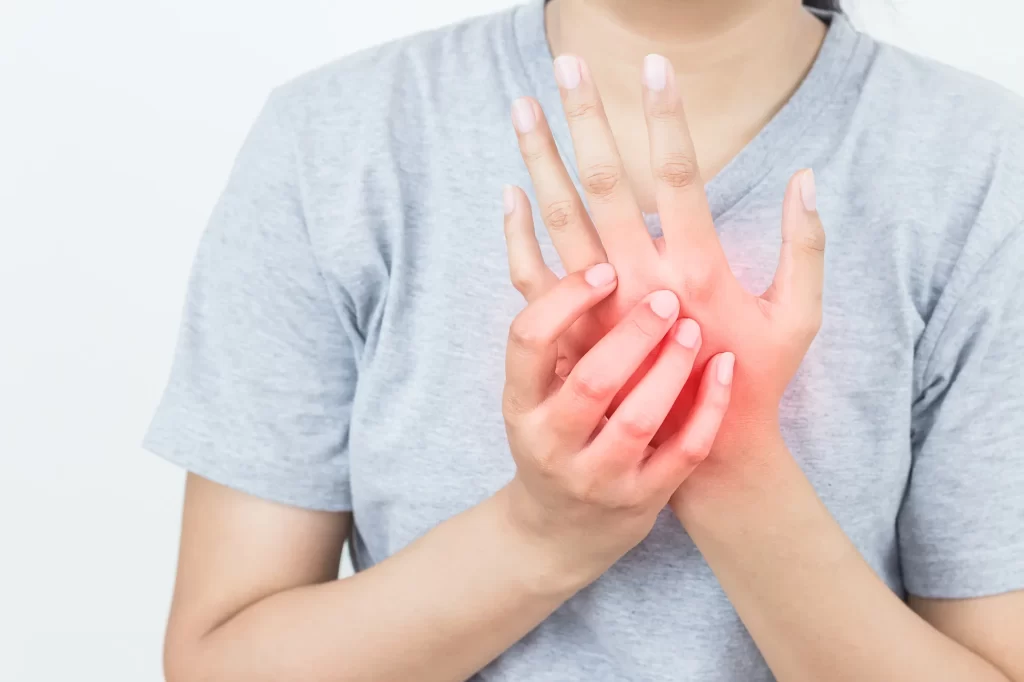 Hand And Finger Pain Banner