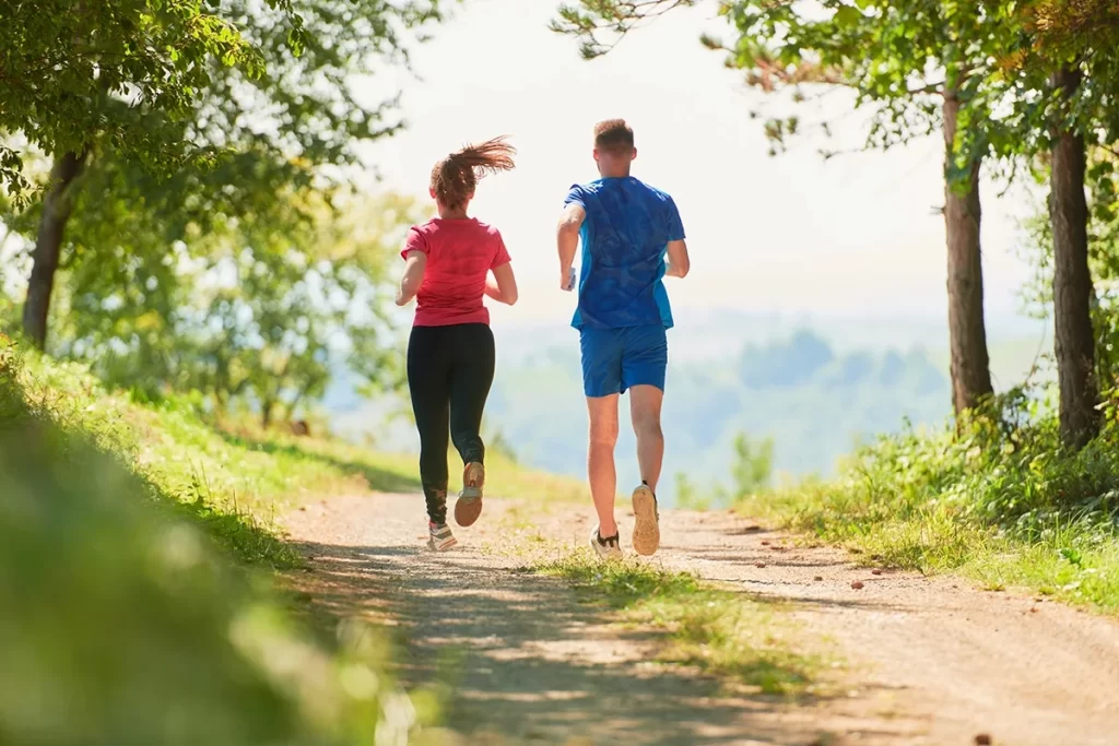 Running Couple